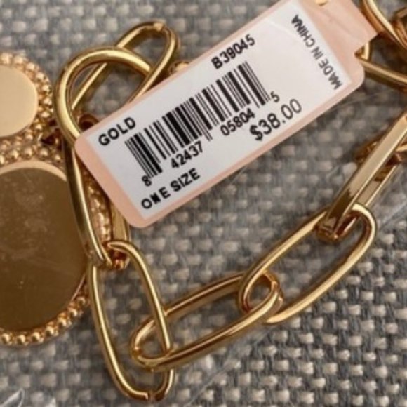 Rebecca Minkoff Gold plated brass bracelet - Picture 3 of 3